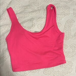 Pink Women's Crop tank pink